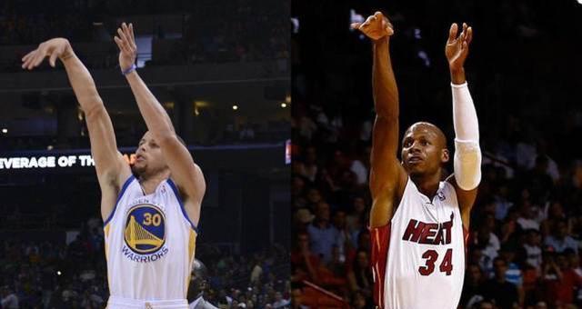  库里三分球命中数超越雷阿伦登顶历史  