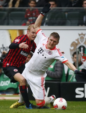  法兰克福主场逼平拜仁展现顽强斗志